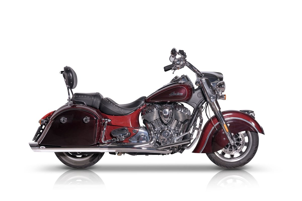 Auspuffpaar verchromter VPerformance-Schalldämpfer AIND0010001 Indian Chief Vintage