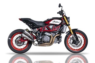 Doppelschalldämpfer-Auspuff VPerformance Titanium AIND0070015-1 Indian FTR 1200 Euro5