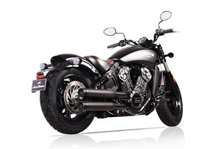 Auspuffpaar Schalldämpfer VPerformance Dark AIND0080010 Indian Scout Bobber 2015 - 2020