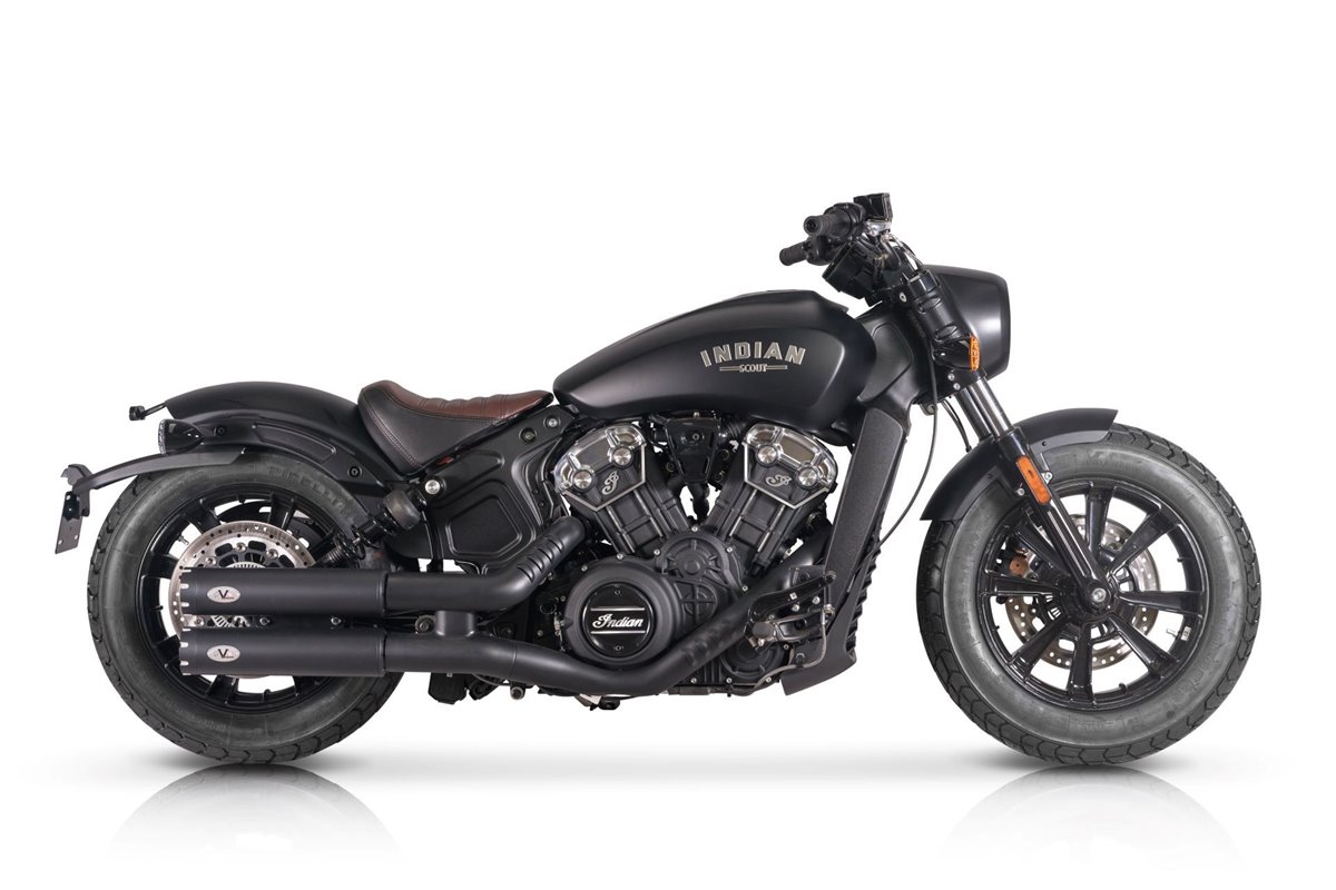 Scarico coppia silenziatori VPerformance Dark AIND0090014 Indian Scout Bobber