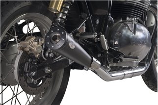 Scarico coppia silenziatori VPerformance Dark AROE0020018 Royal Enfield GT 650 Interceptor