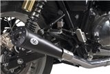 Scarico coppia silenziatori VPerformance Dark AROE0020018 Royal Enfield GT 650 Interceptor