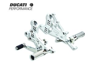 Ducati 265773 Pedane Regolabili Pilota Rizoma Per Panigale V4 - S - R 2018-2022