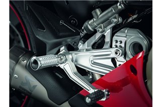 Ducati 265773 Pedane Regolabili Pilota Rizoma Per Panigale V4 - S - R 2018-2022