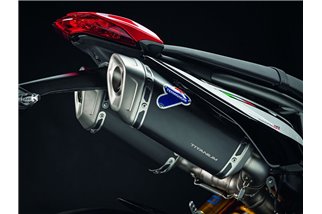 COPPIA TERMINALI TERMIGNONI UFFICIALI DUCATI HYPERMOTARD 950 / SP 2019-2022