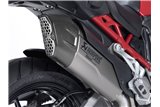 Ducati 330445 Terminale Titanio Akrapovic Per Multistrada V4 - S - Rally 2021-2023