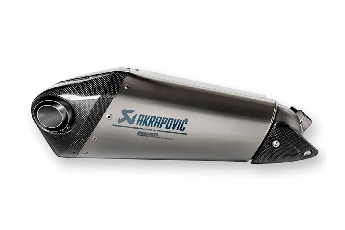 TERMINALE TITANIO AKRAPOVIC DUCATI PERFORMANCE DUCATI STREETFIGHTER V2 2022-2024