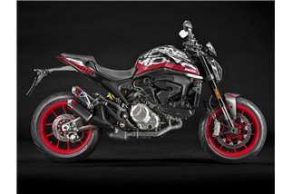 COPPIA TERMINALI OMOLOGATI TERMIGNONI UFFICIALI DUCATI MONSTER 937 2021-2023