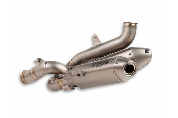 COPPIA TERMINALI RACING TITANIO AKRAPOVIC DUCATI PERFORMANCE DUCATI PANIGALE V4 / S 2025