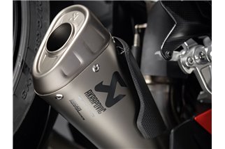 COPPIA TERMINALI RACING AKRAPOVIC DUCATI PANIGALE V4 / S / R 18-22 DUCATI CORSE