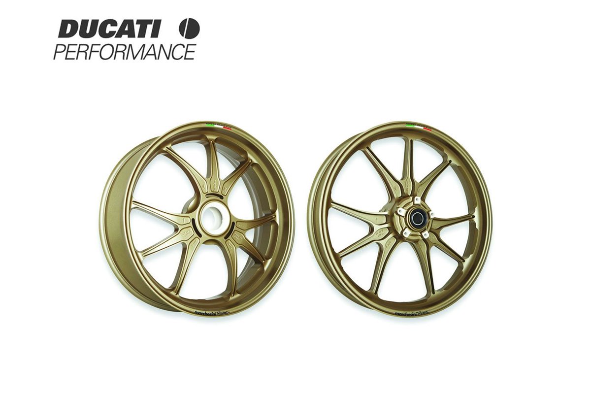 Ducati 290468 Coppia Cerchi Marchesini M9Rs Magnesio Per Panigale 1299 - S - R 2015-2018