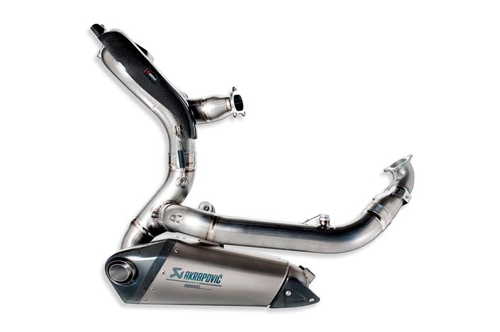 Ducati 377440 Scarico Completo Titanio Akrapovic  Upmap Per Panigale 1299 - S 2015-2018