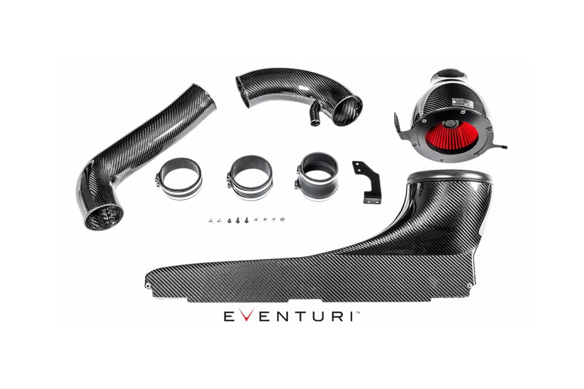 Kit completo di Aspirazione in carbonio Eventuri EVE-8VRS3-CF-RHD-INT Audi 8V RS3 RHD GEN 1