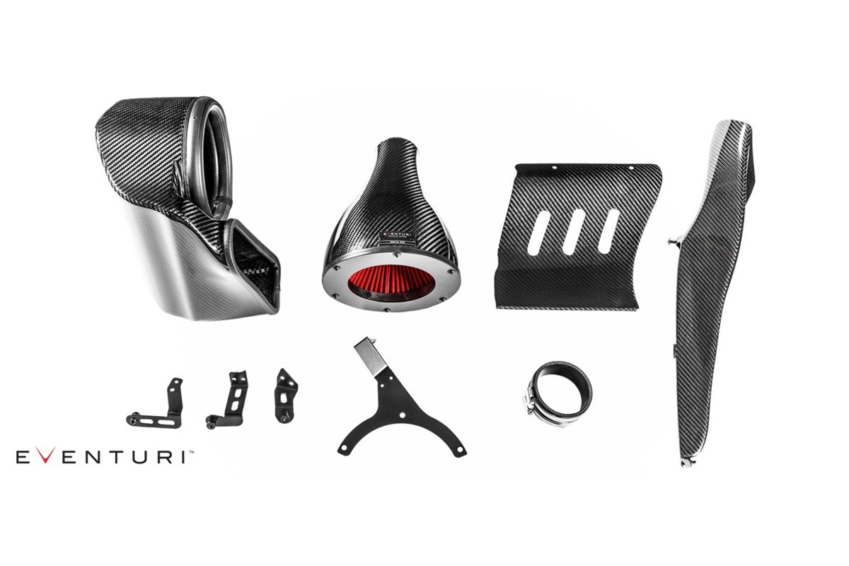 Kit di Aspirazione in carbonio con condotto secondario Eventuri EVE-B9RS5-CF-INT Audi B9 RS5 RS5