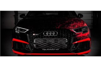 Condotto per fari in carbonio Eventuri EVE-ST38V8S-CF-HDP Audi RS3 Headlamp Duct