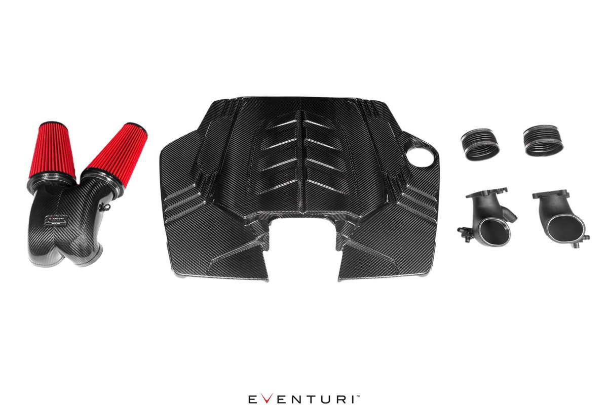 Kit di Aspirazione in carbonio Eventuri EVE-4V8TT-CF-INT Audi RSQ8 / SQ8 / SQ7 2020-2024