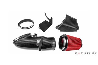 Kit di Aspirazione in carbonio nero lucido Eventuri EVE-E9X-CF-INTBMW E9X M3