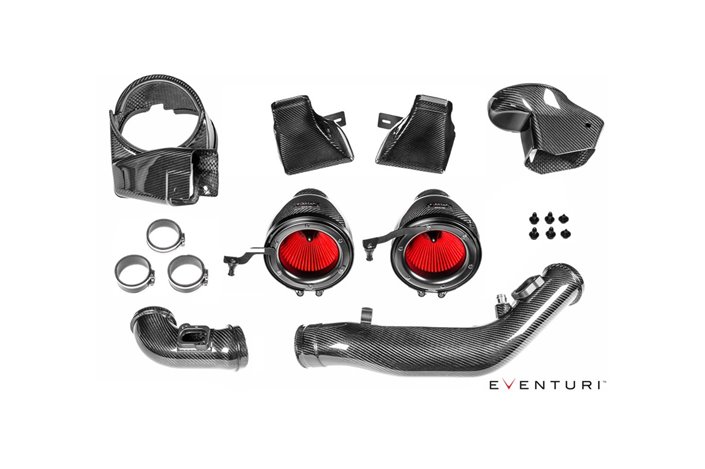 Sistema di Aspirazione con condotti Sigillati in carbonio Eventuri EVE-F8XMV2-CF-INT BMW F8X M3/M4 V2