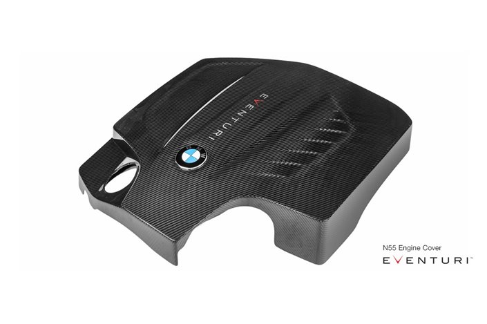 Coprimotore in carbonio nero Eventuri EVE-N55-ENG BMW N55