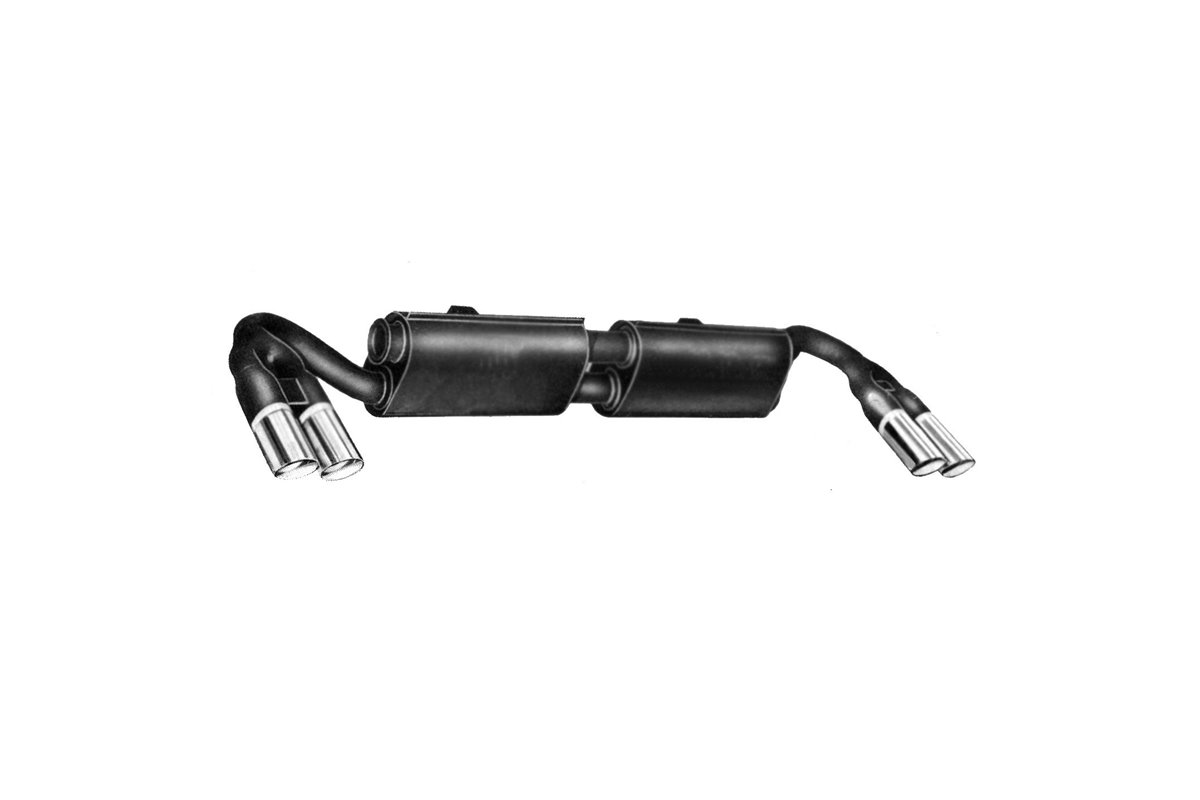 SILENCER EXHAUST TERMINAL ANSA MA 0920 MASERATI BORA 4.7 1971 1978