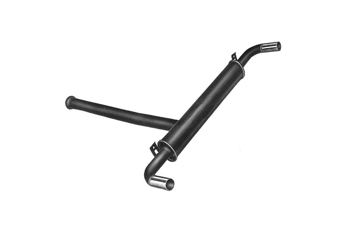 SILENCER EXHAUST TERMINAL ANSA MA 0827 MASERATI INDY 4.2 1969 1972