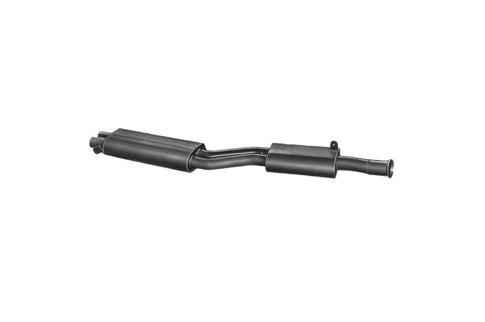 CENTRAL EXHAUST SILENCER ANSA MA 0825 MASERATI INDY 4.9 1973 1976