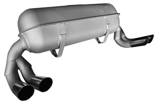 TERMINAL EXHAUST SILENCER ANSA FR 3700 APPROVED FERRARI 288 GTO 84 85