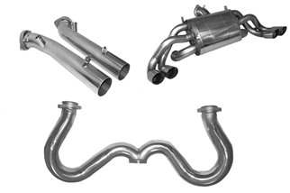 COMPLETE EXHAUST TERMINAL APPROVED FOR FERRARI 355 INJ 5.2 1994 1999