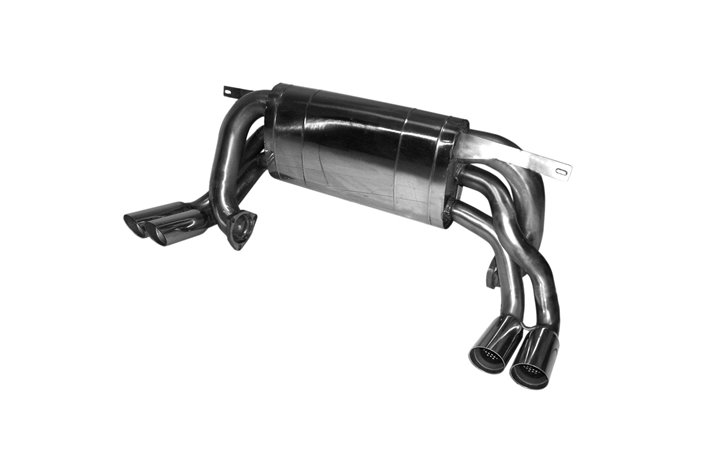 SILENZIATORE TERMINALE DI SCARICO SPORT ANSA FR4520 PER FERRARI 512 TR 1992 1994