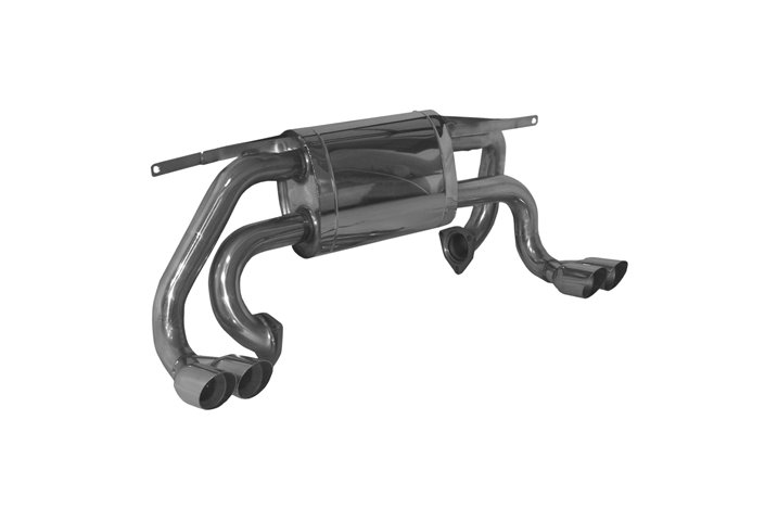 SILENZIATORE TERMINALE DI SCARICO RACING ANSA FR 4580 FERRARI 512 TR 1992 1994