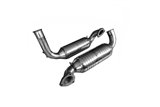 PAIR OF EXHAUST CATALYST ANSA 4293 APPROVED LAMBORGHINI DIABLO GT 1999