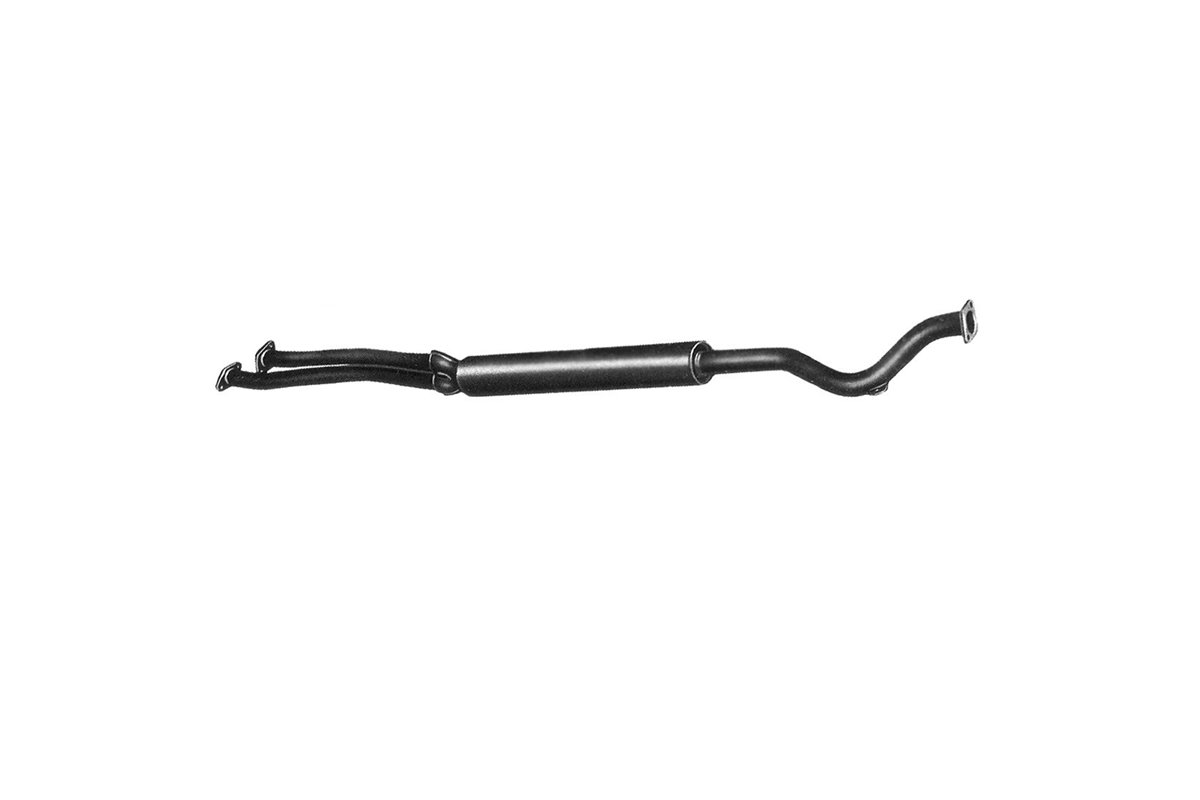 CENTRAL SILENCER EXHAUST RH ANSA LAMBORGHINI ESPADA 1 ° CAR 326 1968 1969