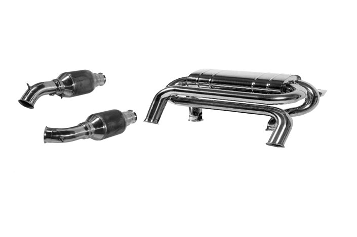 COMPLETE EXHAUST SYSTEM ANSA OEM REPLICA LAMBORGHINI MURCIELAGO 2001 2010