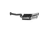 EXHAUST MUFFLER LEFT ANSA 0237 DE TOMASO PANTERA 1969 1970