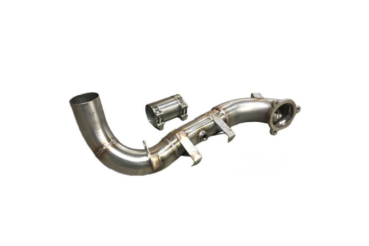 Aros Mercedes B-Class de-catalyzed stainless steel downpipe