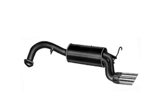 Rear silencer exhaust Ansa AL 2427 Alfa Romeo GTV 6 from 1981 to 1987