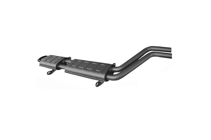 Left central silencer exhaust Ansa FR 0155 Ferrari 250 EUROPA – EUROPA GT from 1953 to 1958