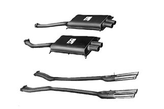 Complete exhaust kit Ansa Ferrari 250 SWB competition from 1959 to 1963