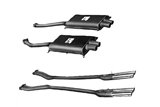 Complete exhaust kit Ansa Ferrari 250 SWB competition from 1959 to 1963