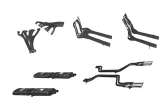 Kit d'échappement complet Ferrari 275 GTB/4 et GTS/4 de 1966 à 1968