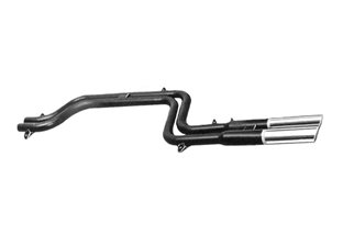 Right rear exhaust silencer Ansa FR 1227 Ferrari 365 GTC/4 Coupè (Gobbone) from 1971 to 1972