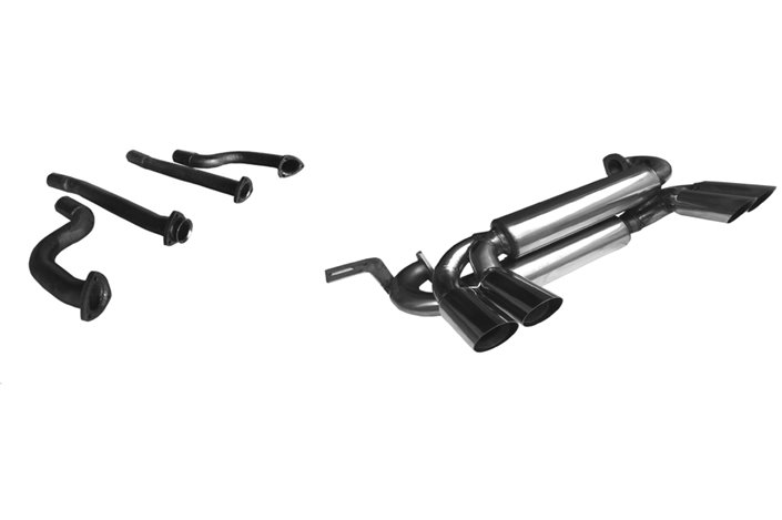 Ansa Lamborghini Countach Quattrovalvole exhaust kit catalyzed from 1988 to 1990