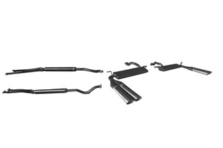 Ansa exhaust kit Lamborghini Jarama 400 GT 2+2 (2nd series) from 1971 to 1973