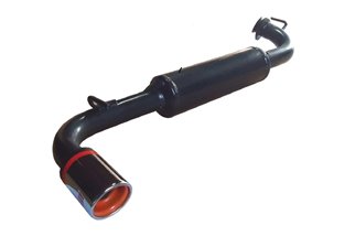 Rear silencer exhaust Ansa LN 4137 Lancia Delta HF Integrale 4WD 16v EVOLUZIONE from 1991 to 1994