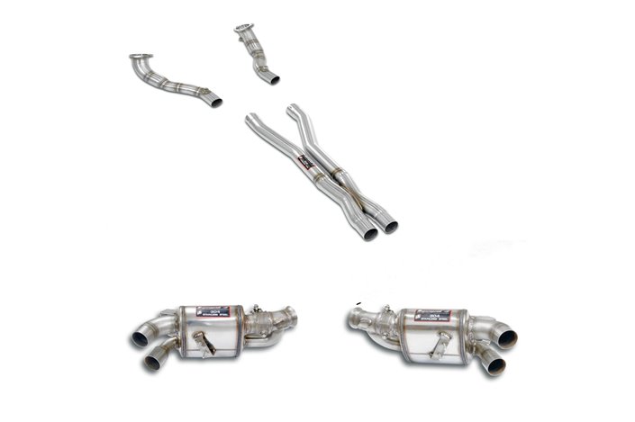 Supersprint Full Exhaust Ferrari California 4.3i V8 (460 Hp) 2009-2012 (with valve)