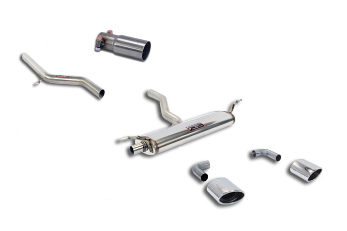 Supersprint Full Exhaust Mercedes W176 A 180 (122 Hp) from 2013 to 2015