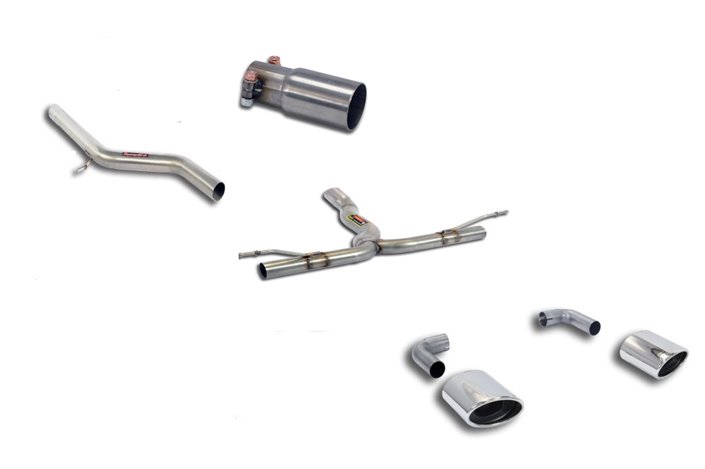 Supersprint Full Exhaust Mercedes W176 A 180 (122 Hp) from 2013 to 2015