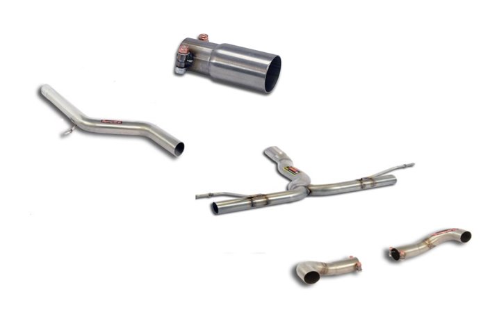 Supersprint Full Exhaust Mercedes W176 A 180 (122 Hp) from 2013 to 2015