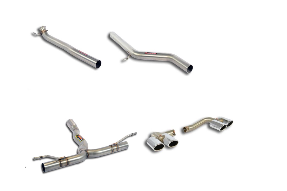 Supersprint full exhaust Mercedes W176 A 180 1.6T (122 Hp) from 2016 to 2018