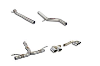 Supersprint full exhaust Mercedes W176 A 180 1.6T (122 Hp) from 2016 to 2018